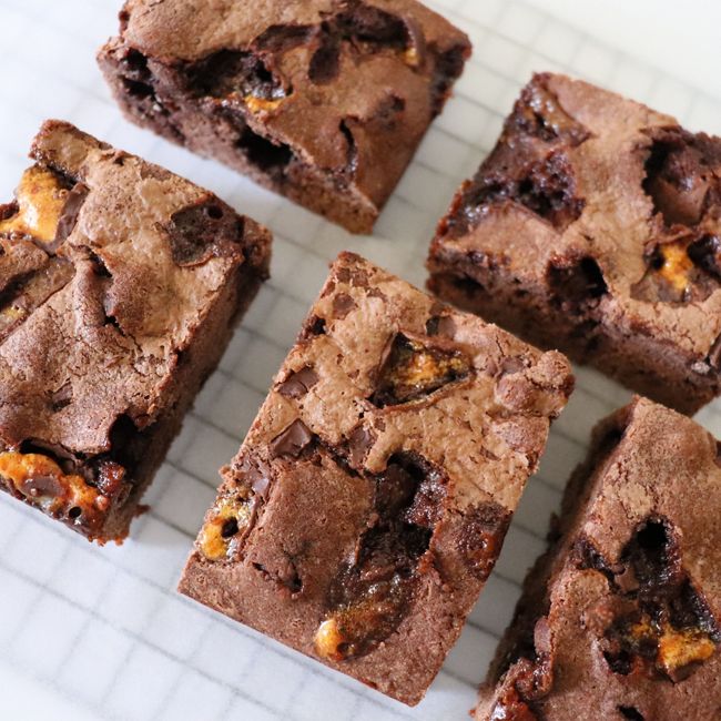 Honeycomb Brownies