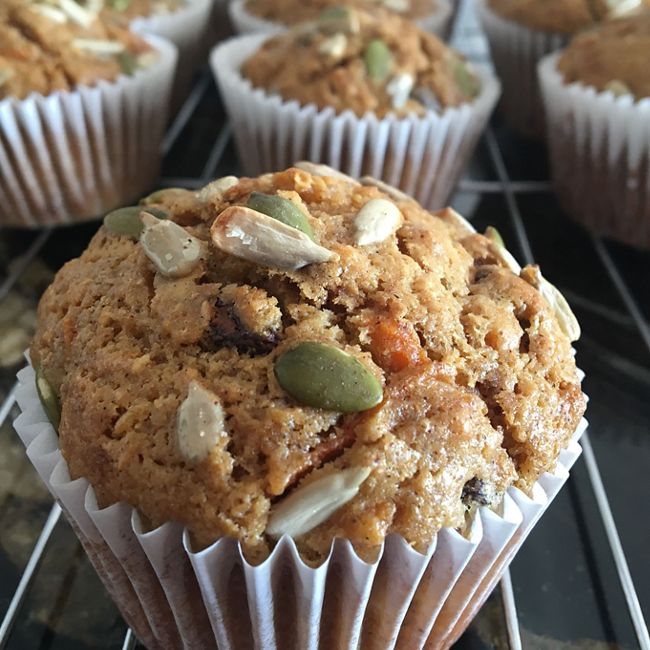 Carrot & Pineapple Muffins