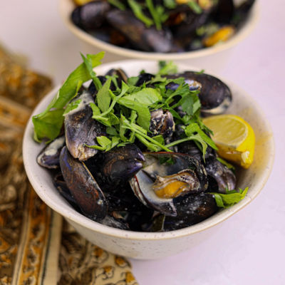Irish Steamed Mussels