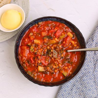 Italian Vegetable & Lentil Soup