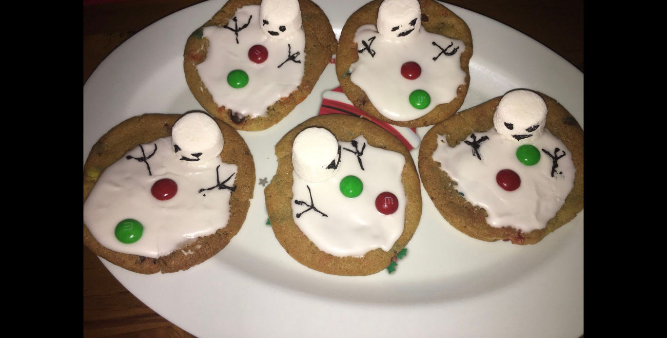 Melting Snowmen Cookies Recipe 
