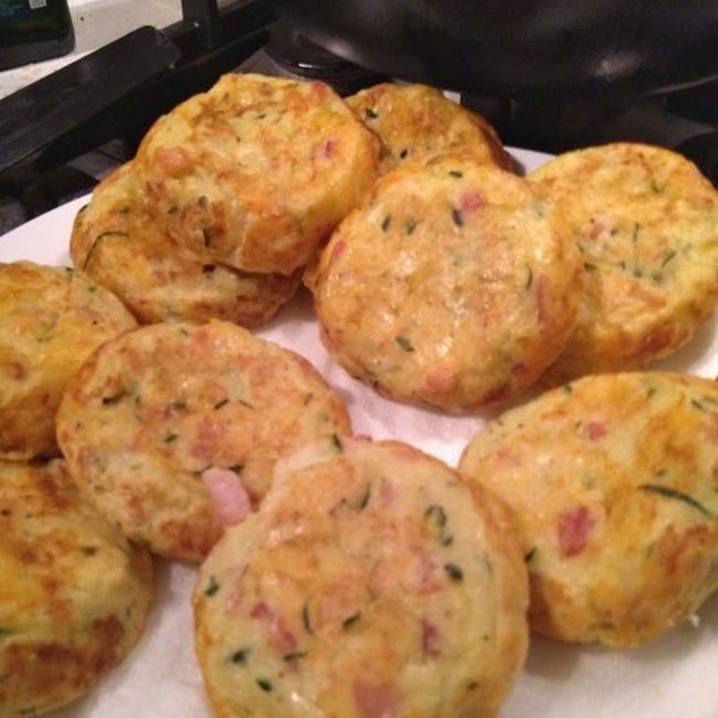 Cauliflower Cheese and Bacon Fritters