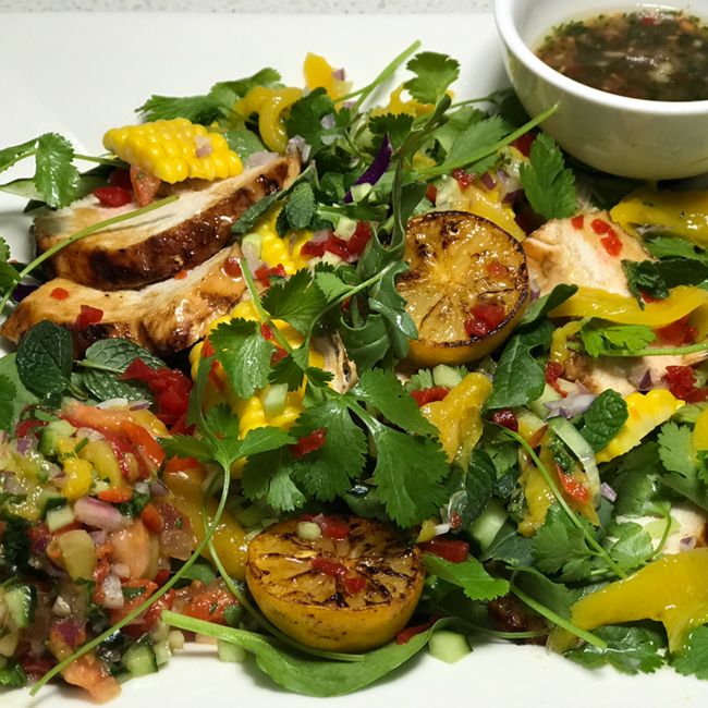 Thai Mango Chicken Salad