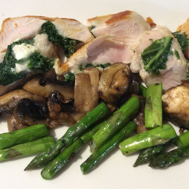 Turkey Asparagus & Mushroom