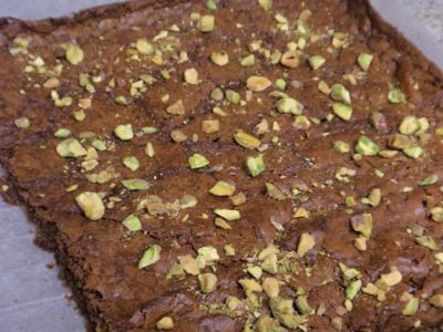 Nutella Pistachio Pan Cookie