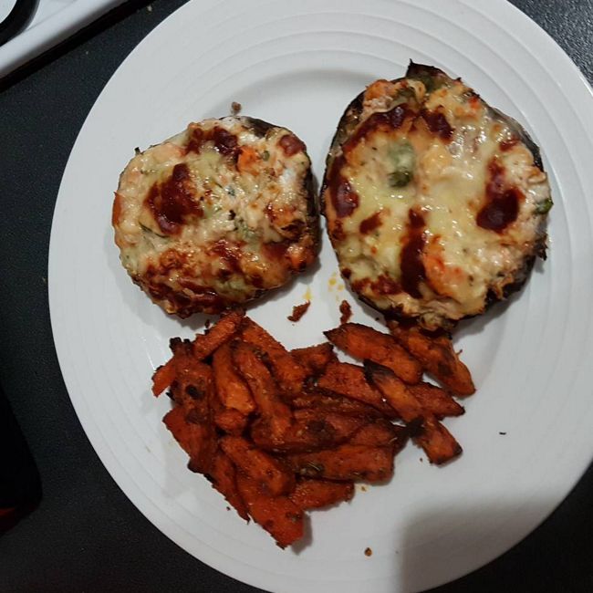 Stuffed Mushrooms with Cheese