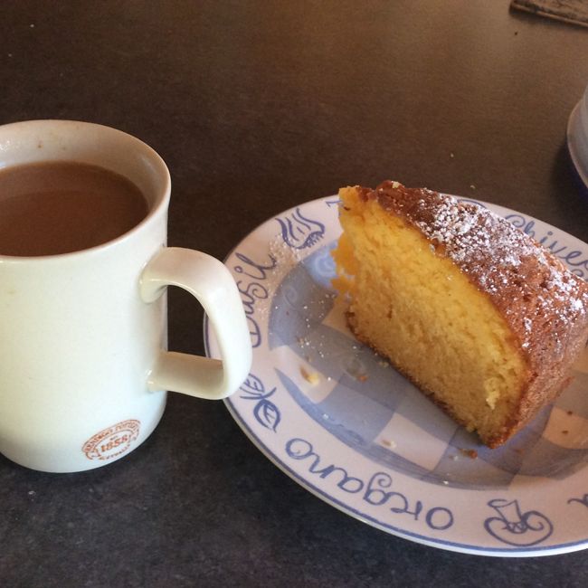 Custard Tea Cake