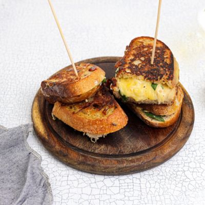 Kimchi Toasted Cheese Sandwich