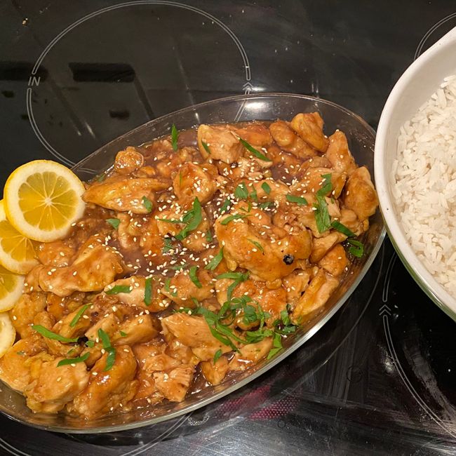 Lemon Ginger Chicken & Rice