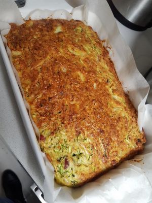 Zucchini slice