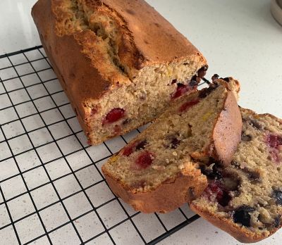 Banana Berry Bread