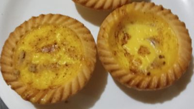 Custard tart cheat