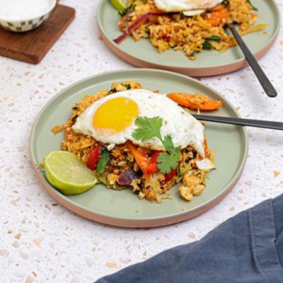 Korean Fried Cauliflower Rice