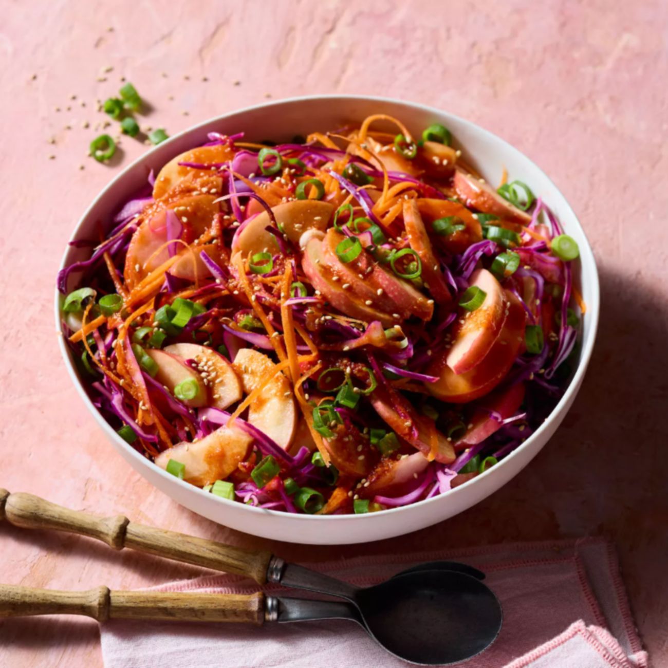 Korean-style apple slaw