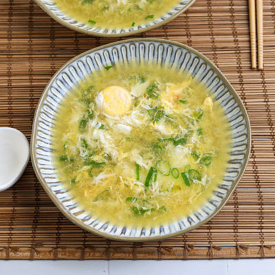 Korean-Style Egg Drop Soup