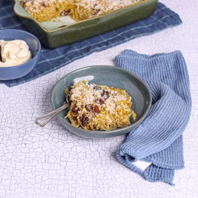 Kosher Noodle Kugel with Raisins