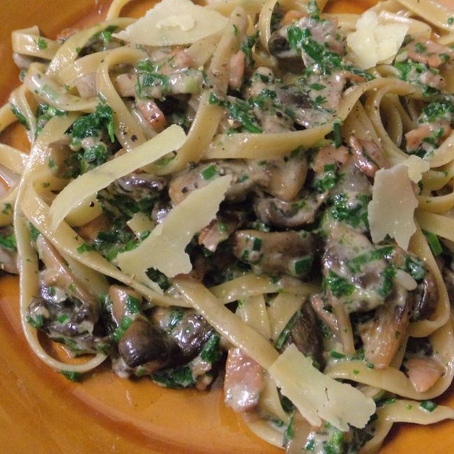 Fettuccine Boscaiola