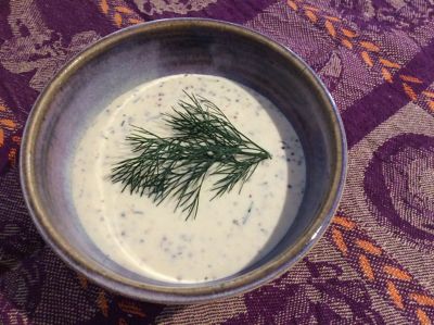 Dill salad dressing