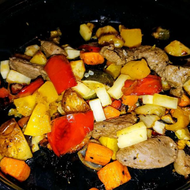 Warm Lamb Salad