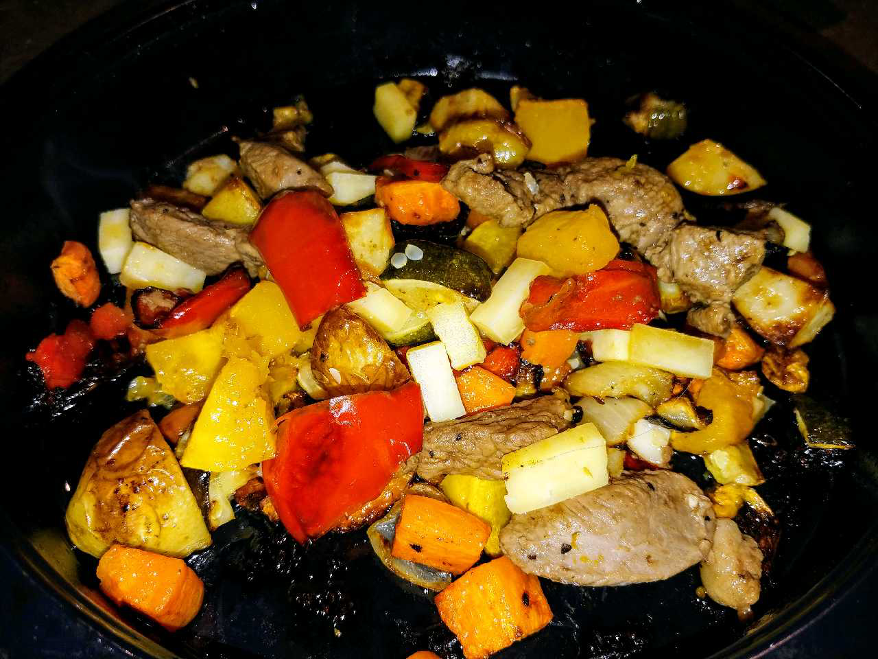 Warm Lamb Salad