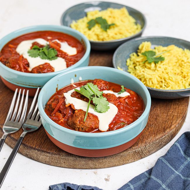Lamb Meatball Curry