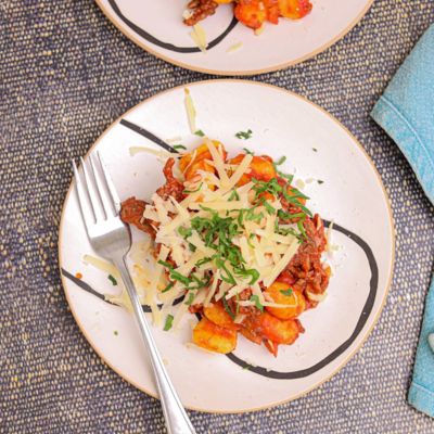 Lamb Ragu with Gnocchi