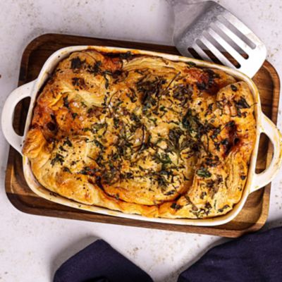 Lampuki Pie with Cauliflower