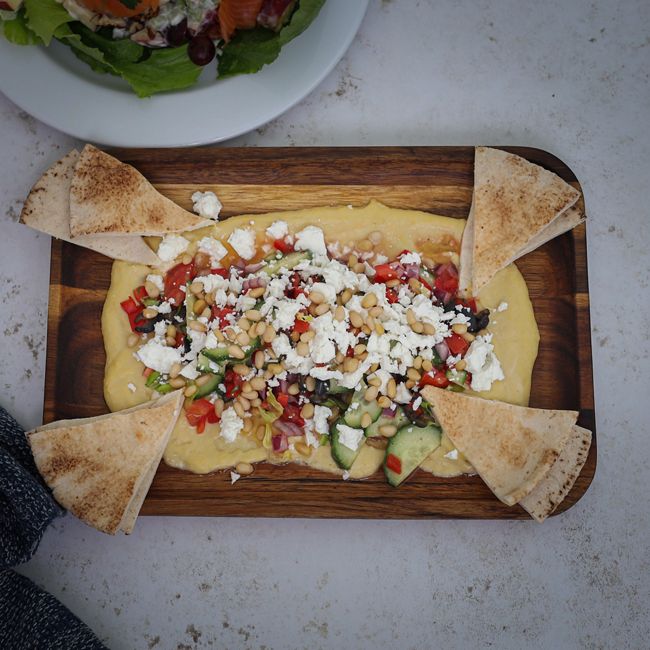 Layered Hummus Dip