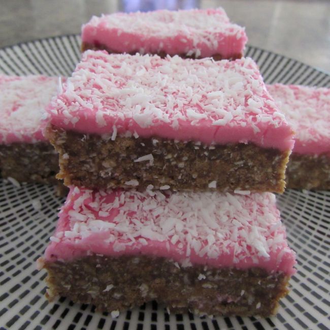 Ginger Honey Slice (no bake)