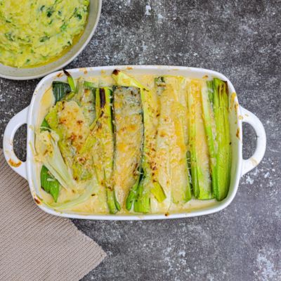 Leek & Fennel Gratin