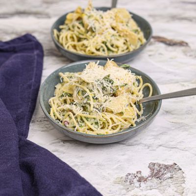 Lemon & Artichoke Linguine