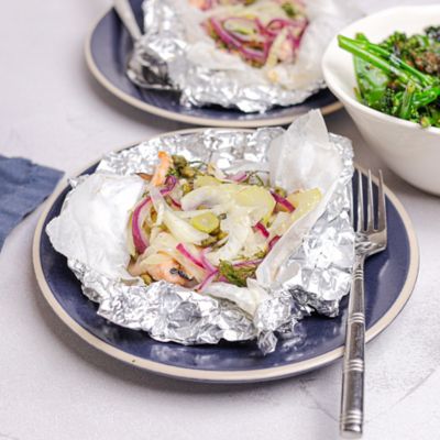 Lemon & Fennel Bake in The Bag Trout