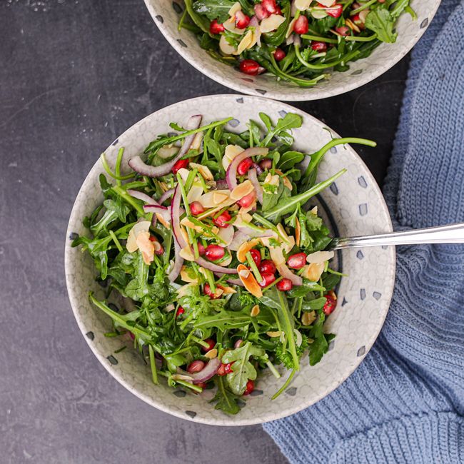 Parsley, Pomegranate & Almond Salad