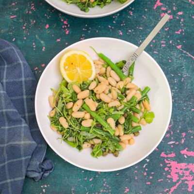 Lemon, Herb & Caper Bean Salad