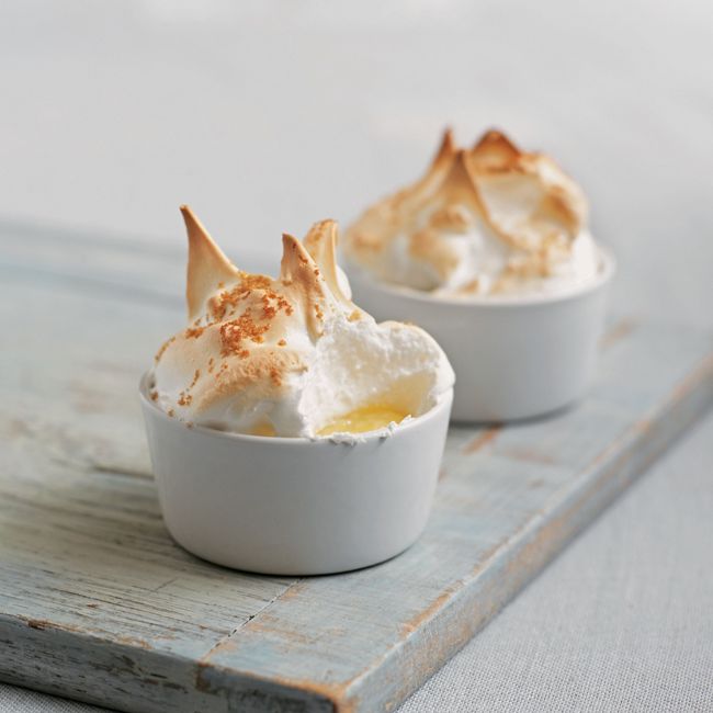 Meringue-topped Tangy Lemon Cups
