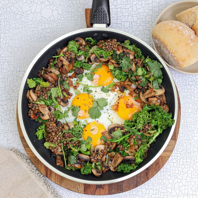 Lentil & Kale Shakshuka