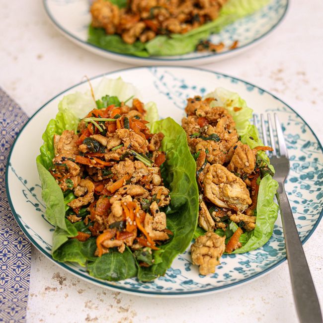 Thai Turkey Lettuce Cups