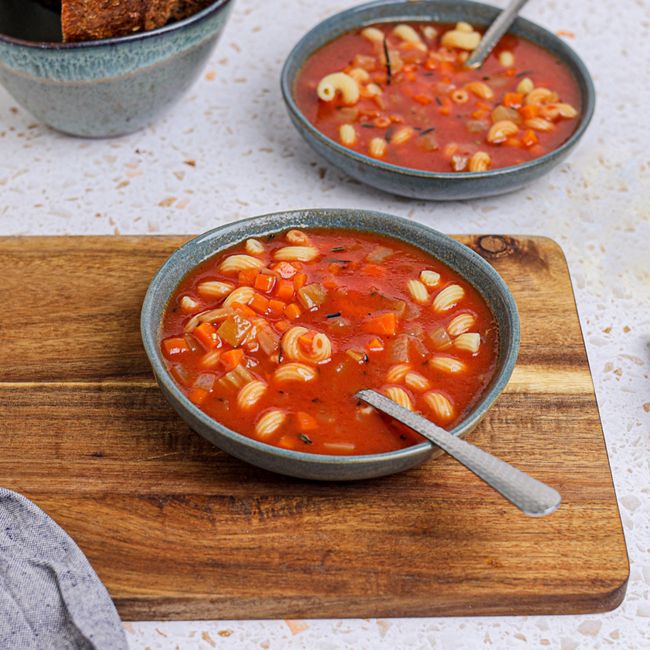 Light Minestrone Soup