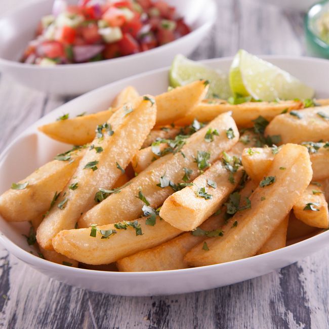 Lime And Coriander Topped Golden Crunch Chips