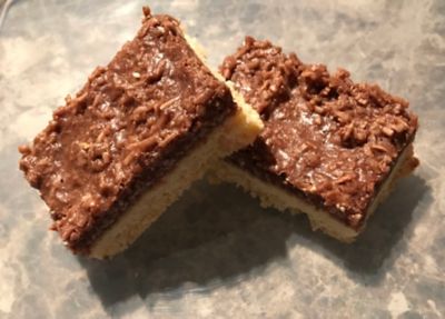 Chocolate Coconut Slice