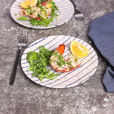 Lobster with A Lemon & Parsley Crumb.