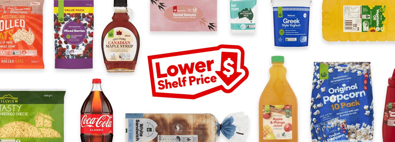 Lower Shelf Price
