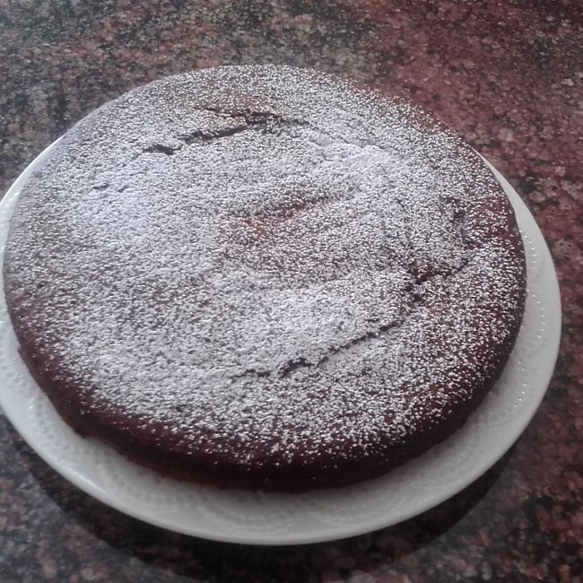 Cranberry Chocolate Cake