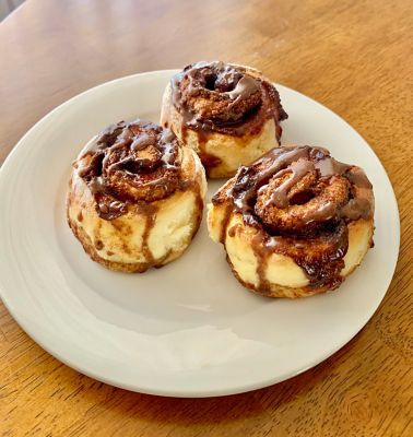 2 Ingredient Dough Cinnamon Scrolls