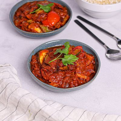 Madras with Capsicum