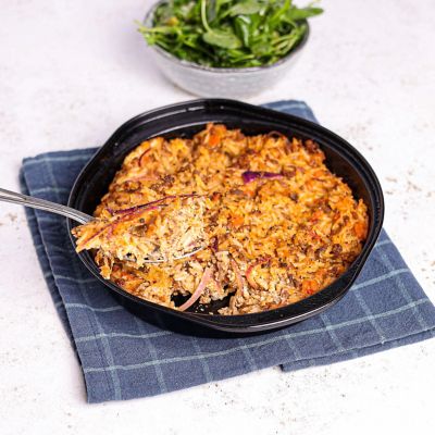 Maltese Baked Rice with Egg & Ricotta