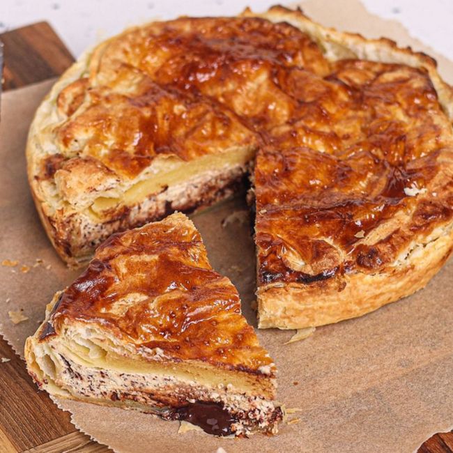 Maltese Ricotta Pie with Chocolate & Orange