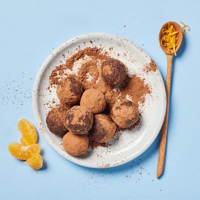 Mandarin & Hazelnut Energy Balls