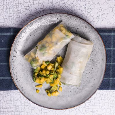 Mango & Avocado Spring Rolls