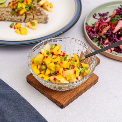 Mango & Papaya Salsa